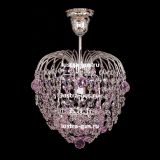 Люстра Малинка шар розовая в Новокузнецке Люстра Малинка шар розовая в Новокузнецке