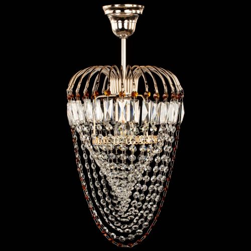 Люстра Малинка Водоворот чайная в Новокузнецке Гусь Хрустальный