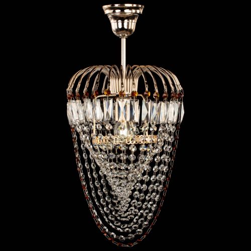 Люстра Малинка Водоворот чайная в Новокузнецке Гусь Хрустальный