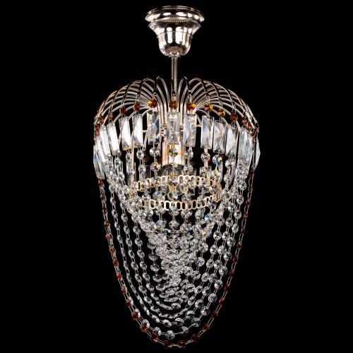 Люстра Малинка Водоворот чайная в Новокузнецке Гусь Хрустальный