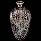 Люстра Малинка Водоворот красная в Новокузнецке