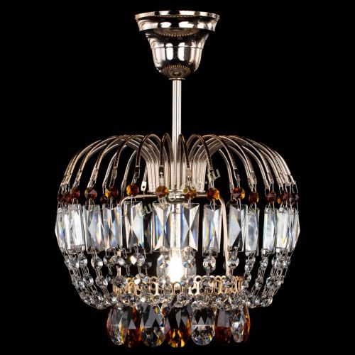 Люстра Малинка чайная в Новокузнецке Гусь Хрустальный