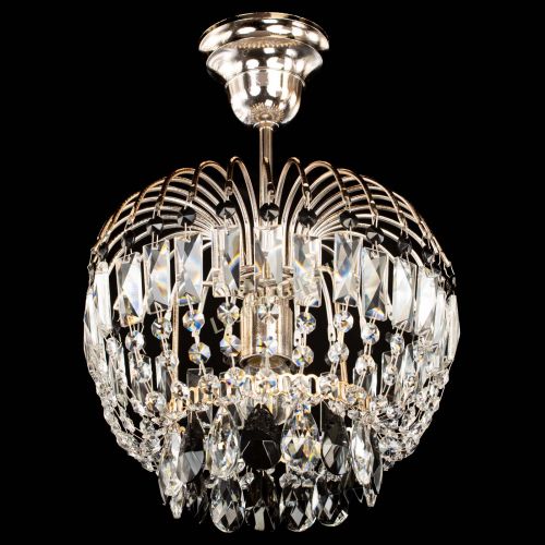 Люстра Малинка черная в Новокузнецке Гусь Хрустальный