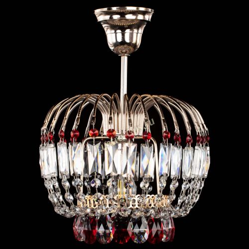 Люстра Малинка красная в Новокузнецке Люстра Малинка красная в Новокузнецке