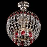 Люстра Малинка красная в Новокузнецке Люстра Малинка красная в Новокузнецке