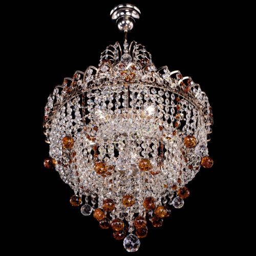 Люстра Натали Софья чайная в Новокузнецке Гусь Хрустальный