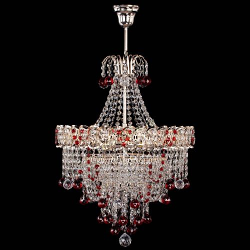 Люстра Натали Софья красная в Новокузнецке Люстра Натали Софья красная в Новокузнецке