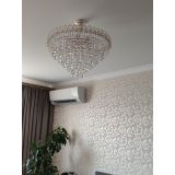 Люстра Капель Лепесток Шар  30мм с подвесом в Новокузнецке