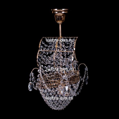 Люстра Корвет 1 ламповый в Новокузнецке Гусь Хрустальный