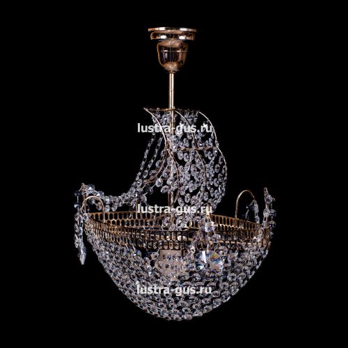 Люстра Корвет 1 ламповый в Новокузнецке Гусь Хрустальный