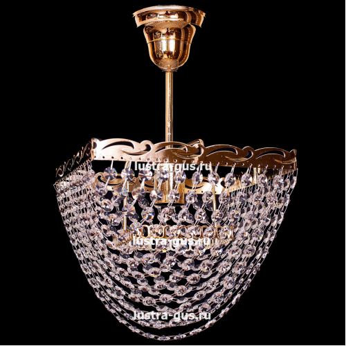 Люстра Квадрат Ракушка подвесная в Новокузнецке Гусь Хрустальный