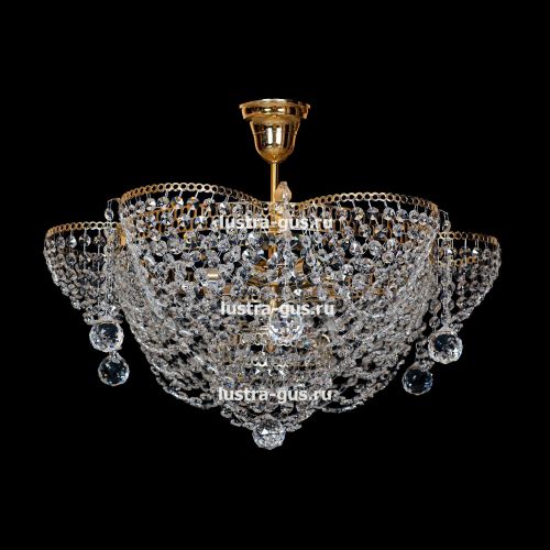 Люстра Ромашка Аленка подвесная в Новокузнецке Гусь Хрустальный