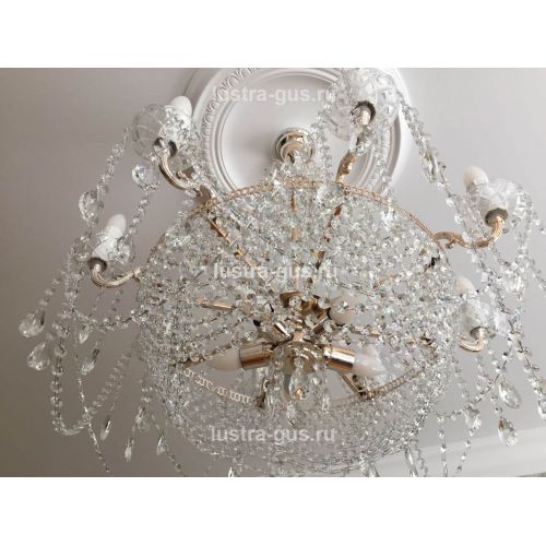 Люстра Елизавета №13 в Новокузнецке Гусь Хрустальный