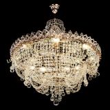 Люстра Водопад Софья, Диаметр 700 мм, Золото, Люстры Гусь Хрустальный Люстра Водопад Софья, Диаметр 700 мм, Золото, Люстры Гусь Хрустальный