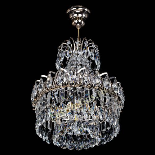 Люстра Ника 1 лампа прямая в Новокузнецке Гусь Хрустальный