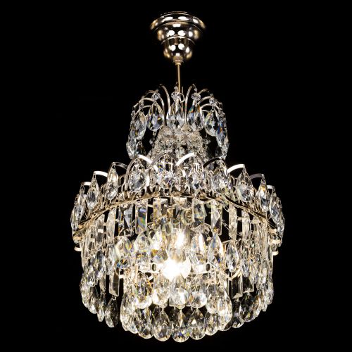 Люстра Ника 1 лампа прямая в Новокузнецке Гусь Хрустальный