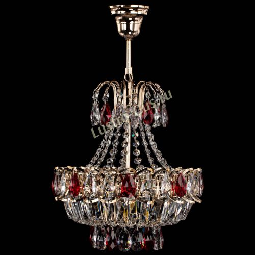 Люстра Ника 1 лампа красная в Новокузнецке Люстра Ника 1 лампа красная в Новокузнецке