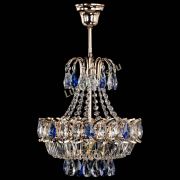 Люстра Ника 1 лампа синяя