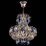 Люстра Ника 1 лампа синяя в Новокузнецке