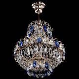 Люстра Ника 1 лампа синяя в Новокузнецке