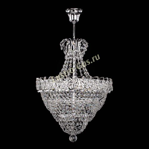 Люстра Ника Лепестки малая - 3 лампы в Новокузнецке Гусь Хрустальный