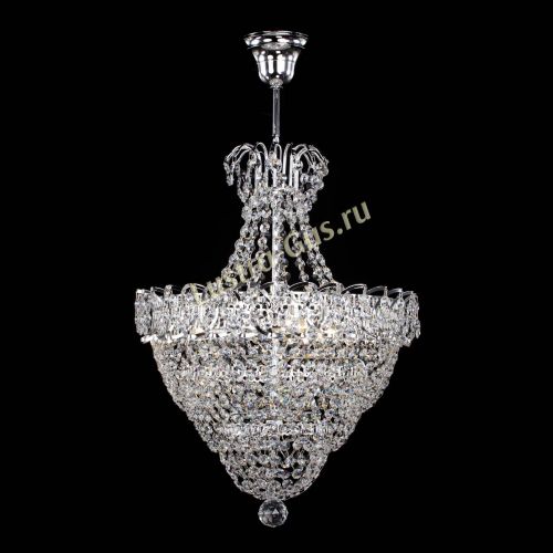 Люстра Ника Лепестки малая - 3 лампы в Новокузнецке Гусь Хрустальный