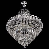 Люстра Ника, диаметр 450 мм, серебро, Люстры Гусь Хрустальный Люстра Ника, диаметр 450 мм, серебро, Люстры Гусь Хрустальный