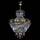 Люстра Ника Чайная под бронзу, диаметр - 400 мм, Люстры Гусь Хрустальный Люстра Ника Чайная под бронзу, диаметр - 400 мм, Люстры Гусь Хрустальный