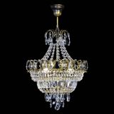 Люстра Ника Черная под бронзу, диаметр - 400 мм, Люстры Гусь Хрустальный Люстра Ника Черная под бронзу, диаметр - 400 мм, Люстры Гусь Хрустальный