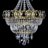 Люстра Ника Черная под бронзу, диаметр - 400 мм, Люстры Гусь Хрустальный Люстра Ника Черная под бронзу, диаметр - 400 мм, Люстры Гусь Хрустальный