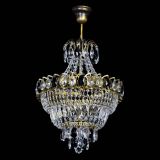 Люстра Ника Черная под бронзу, диаметр - 400 мм, Люстры Гусь Хрустальный Люстра Ника Черная под бронзу, диаметр - 400 мм, Люстры Гусь Хрустальный