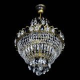 Люстра Ника Черная под бронзу, диаметр - 400 мм, Люстры Гусь Хрустальный Люстра Ника Черная под бронзу, диаметр - 400 мм, Люстры Гусь Хрустальный