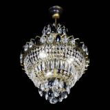 Люстра Ника Черная под бронзу, диаметр - 400 мм, Люстры Гусь Хрустальный Люстра Ника Черная под бронзу, диаметр - 400 мм, Люстры Гусь Хрустальный