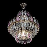 Люстра Ника 1 лампа розовая в Новокузнецке Люстра Ника 1 лампа розовая в Новокузнецке