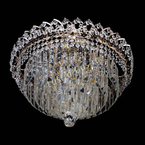 Люстра Октава Элегант с подвесом в Новокузнецке Гусь Хрустальный