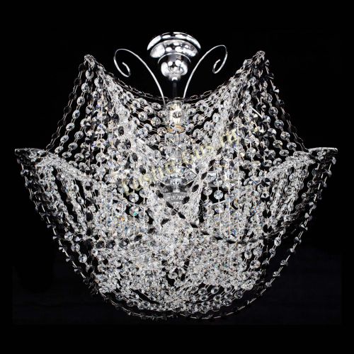 Люстра Орхидея №3 черная в Новокузнецке Гусь Хрустальный