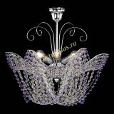 Люстра Орхидея №3 фиолетовая в Новокузнецке