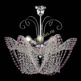 Люстра Орхидея №3 розовая в Новокузнецке Люстра Орхидея №3 розовая в Новокузнецке