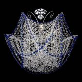 Люстра Орхидея №3 синяя в Новокузнецке