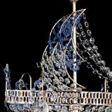 Люстра Парусник №1 синий в Новокузнецке