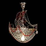 Люстра Парусник №1 красный в Новокузнецке Люстра Парусник №1 красный в Новокузнецке