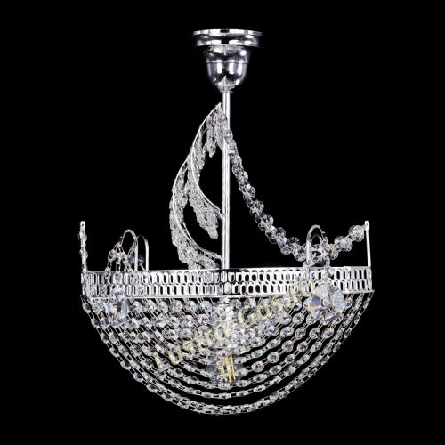 Люстра Парусник №1 в Новокузнецке Гусь Хрустальный