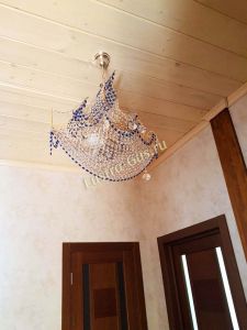 Люстра Парусник №1 синий в Новокузнецке отзыв и фото покупателя