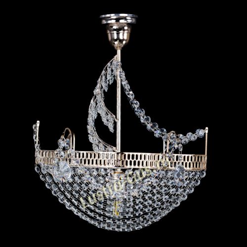 Люстра Парусник №1 в Новокузнецке Гусь Хрустальный