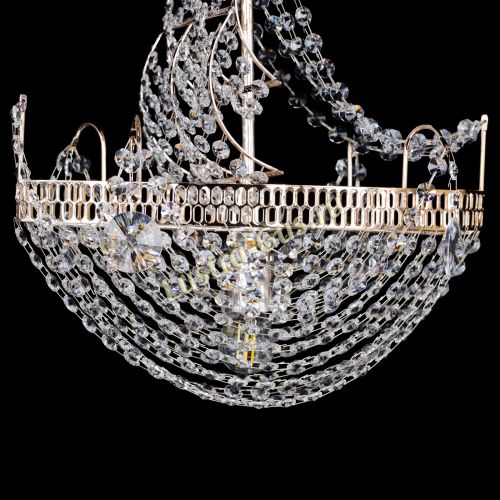 Люстра Парусник №1 в Новокузнецке Гусь Хрустальный