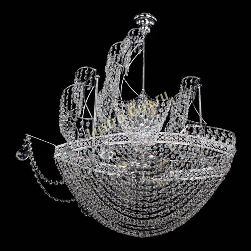 Люстра Парусник №8 Венеция в Новокузнецке Гусь Хрустальный