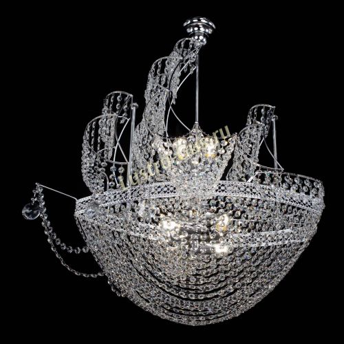 Люстра Парусник №8 Венеция в Новокузнецке Гусь Хрустальный