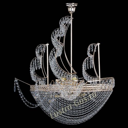 Люстра Парусник №8 Венеция в Новокузнецке Гусь Хрустальный