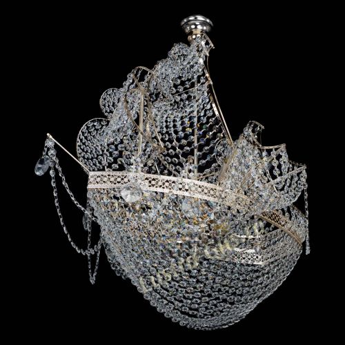 Люстра Парусник №8 Венеция в Новокузнецке Гусь Хрустальный