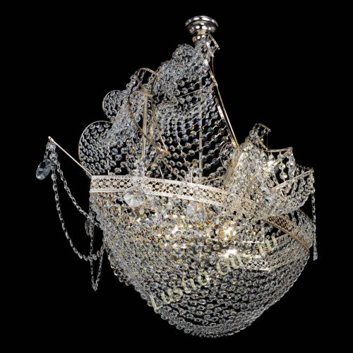 Люстра Парусник №8 Венеция в Новокузнецке Гусь Хрустальный